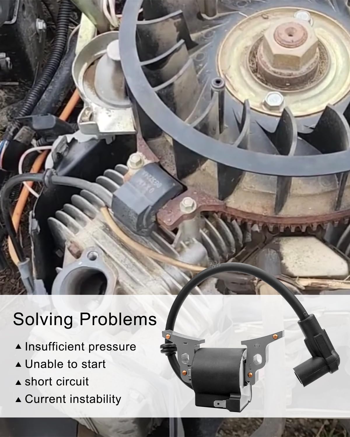 Bobina Accensione Moto Per Generatore RV Generac 0K63030SRV - Foto 3