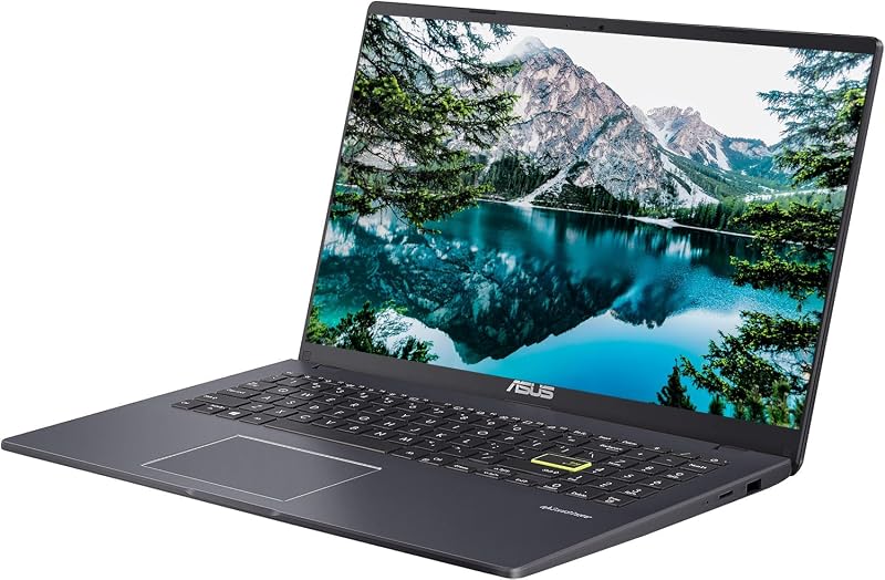 ASUS Lightweight 15.5" Full HD Laptop, Windows 11 Home OS, Intel Celeron Processor Up to 2.76GHz, 4GB LPDDR4, 128GB SSD, Backlit Keyboard, Star Black (Renewed) image 3