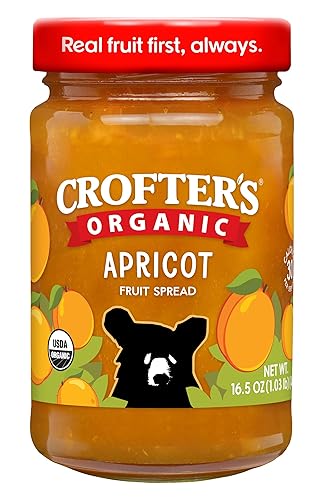 Crofter's Organic Family Size Premium Apricot Spread