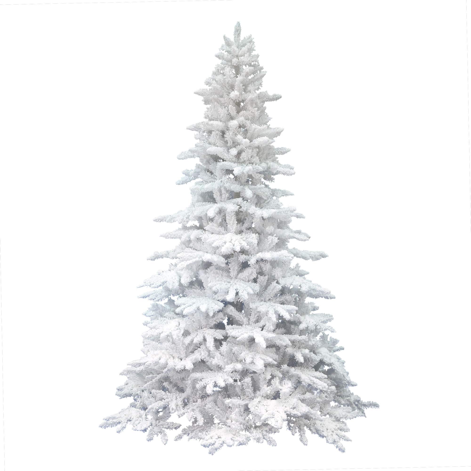 Amazon.co.jp: Vickerman 6.5フィート フロック加工ホワイトスプルース