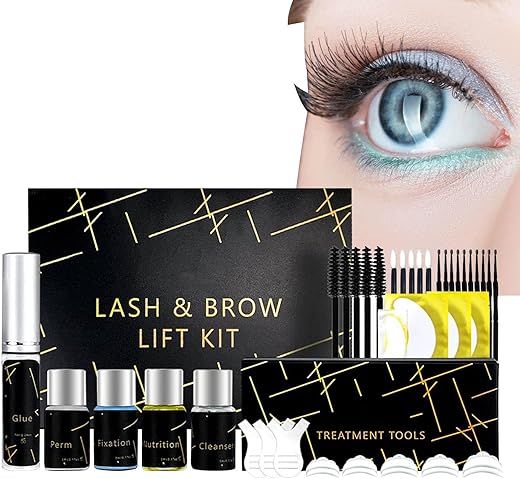 5 Pcs Eyelash Lift Kit - Eyebrow Perming Lifting Set | Professional Eyelash Curling Lash Extension Kit, Lash Lifting Tools