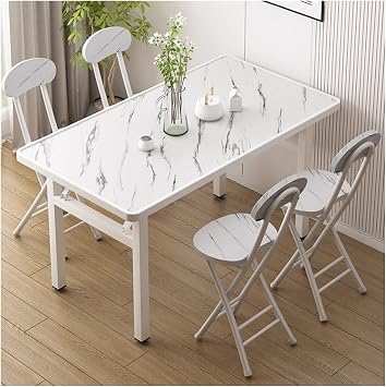 Foldable Simple and Modern PC Writing Desk for Home Office Student Study Table with Fashionable Design Compact and Stylish (03 100 * 50 * 74cm)