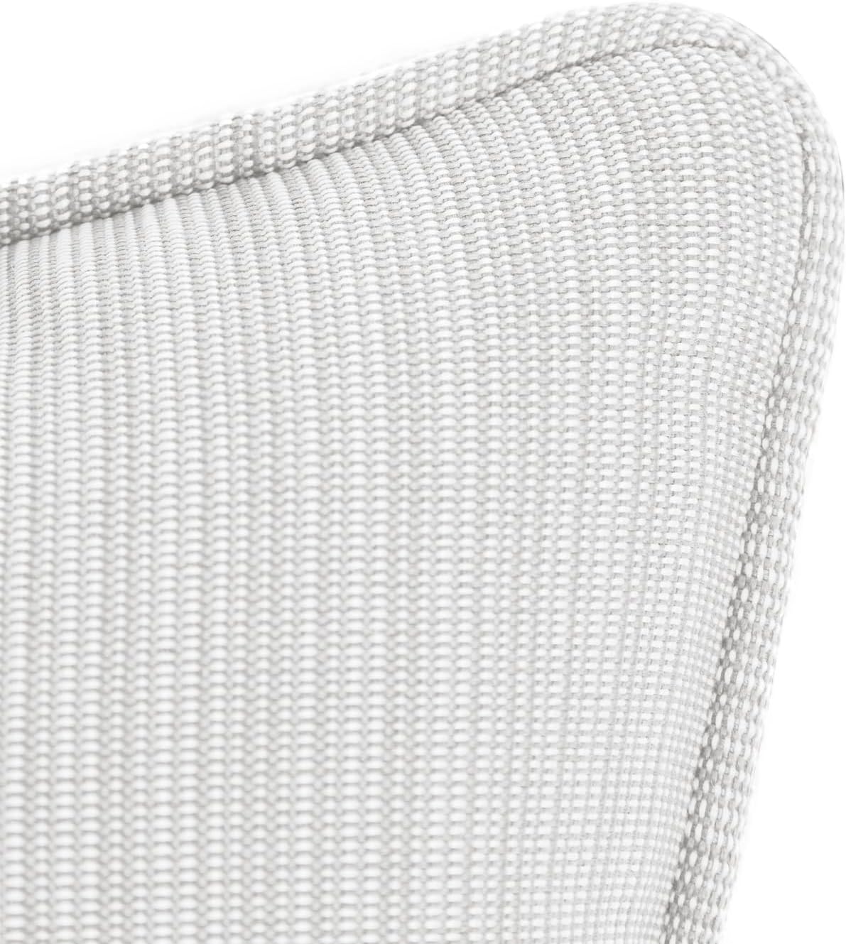 Sherry Kline Island Breeze Indoor/Outdoor Corded Square Filled Pillow Eggshell 18"x 18" Set of 2