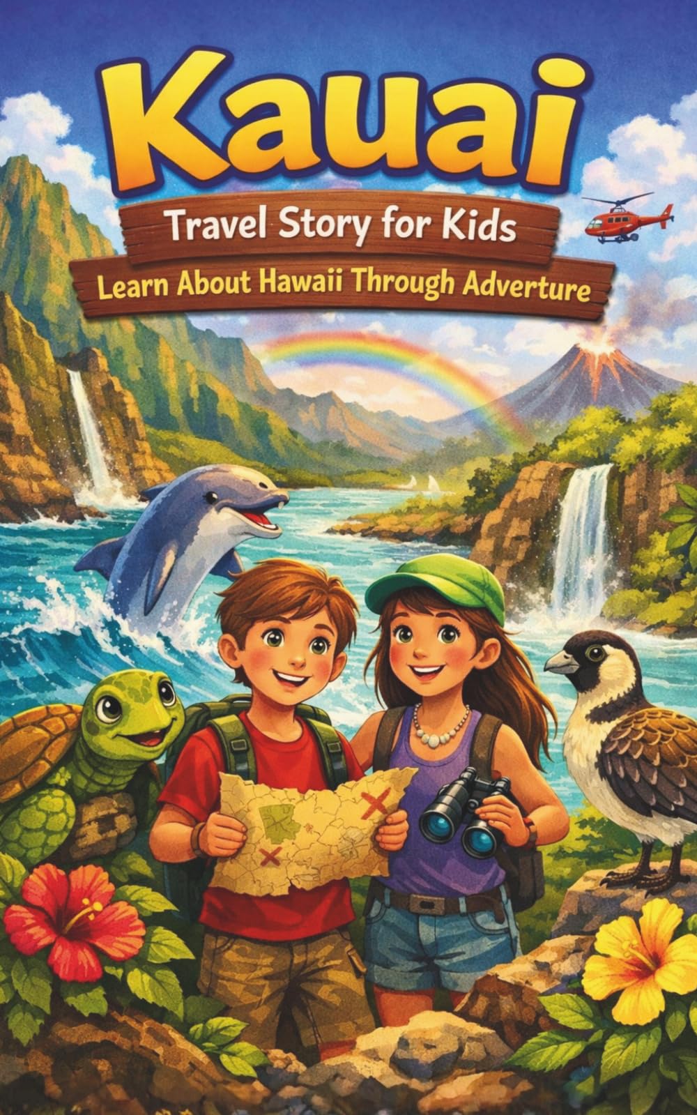 Kauai Travel Story for Kids: Learn About Hawaii Through Adventure