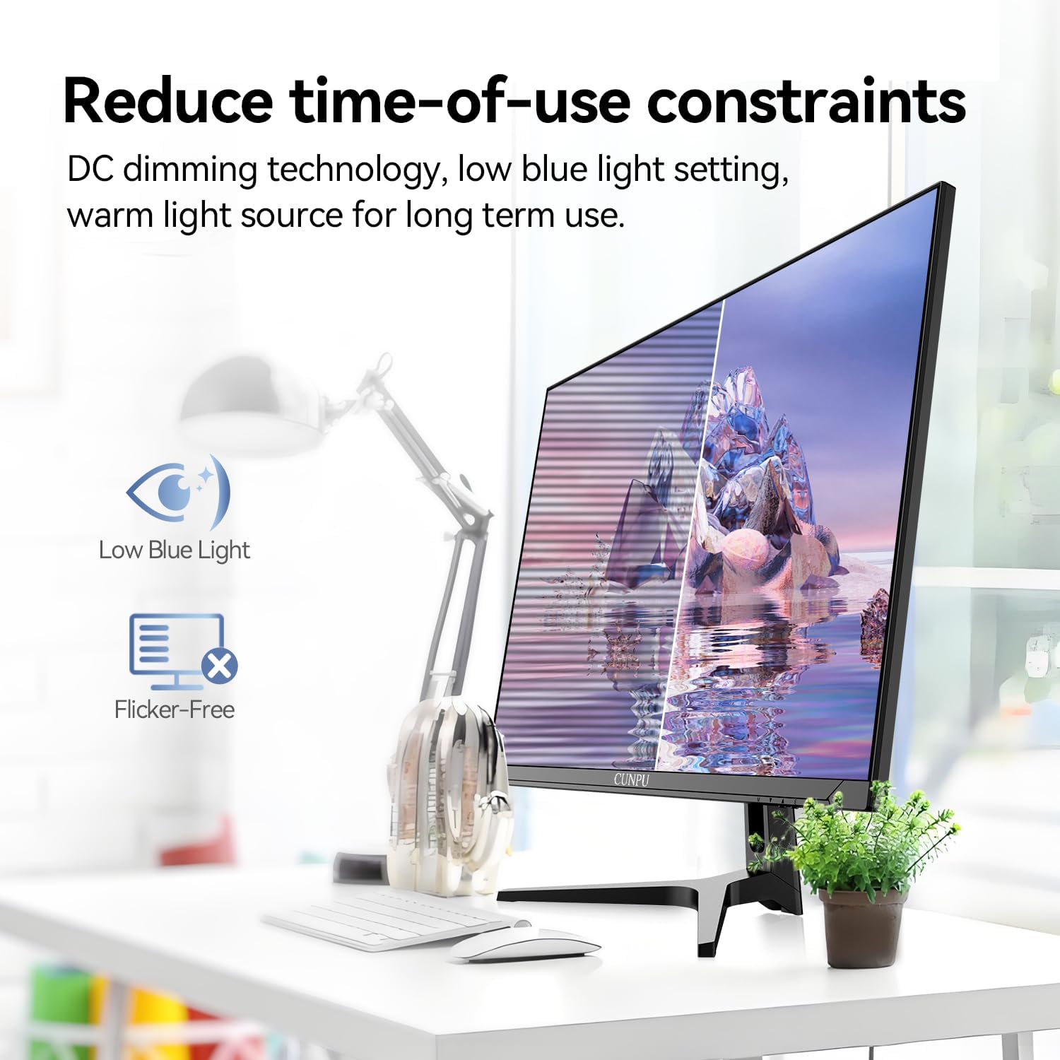 32 Inch 4K UHD VA Computer Monitor, 100% sRGB Color-Accurate, 1.07B Color, PIP/PBP Split Screen, Flicker-Free, VESA 75x75 Ready, HDMI, DisplayPort for Gaming, Office & Streaming