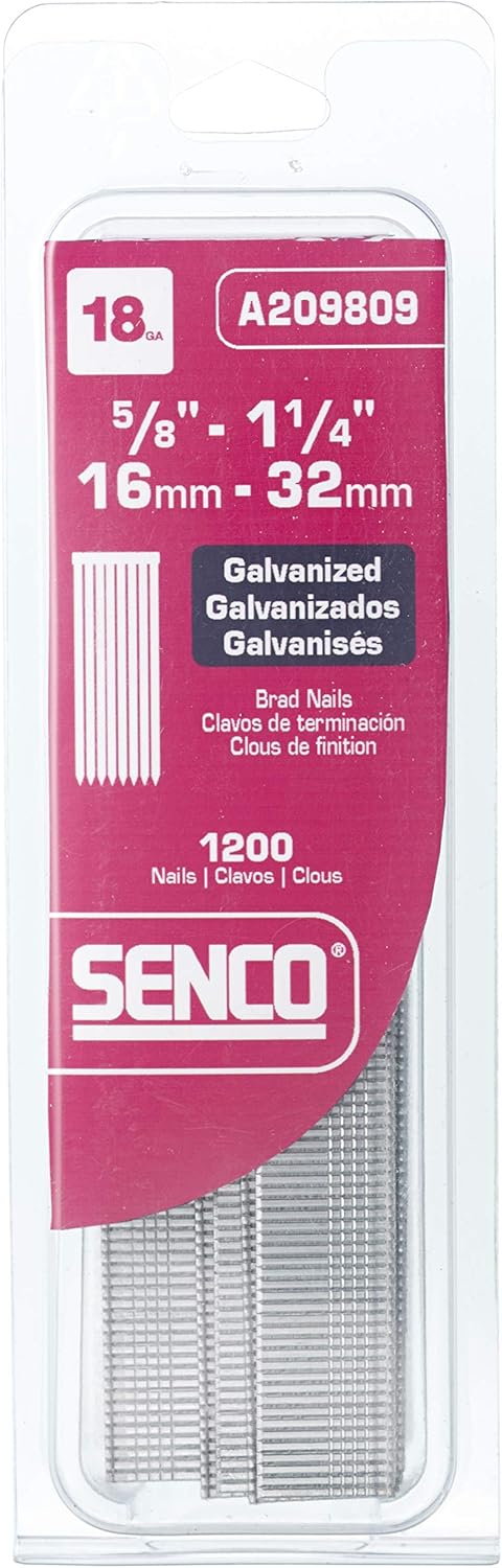 Senco N15BAB 16 Gauge By 7/16-inch Crown By 1-1/4-inch Length Electro Galvanized Staples 10000 Per Box - View #2