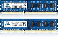 Vista 15 de Motoeagle - Módulo de memoria RAM de escritorio de 8 GB DDR3 1600 MHz PC3-12800U-11, 1,5 V, sin ECC, sin búfer, 2Rx8, doble rango, 240 pines