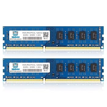 DDR3L UDIMM 8GB 2枚 計16GB [D3UL#7] DDR3L-1600 UDIMM 16GB Kit (2x8GB) 2Rx8 PC3L-12800U 8GB PC3