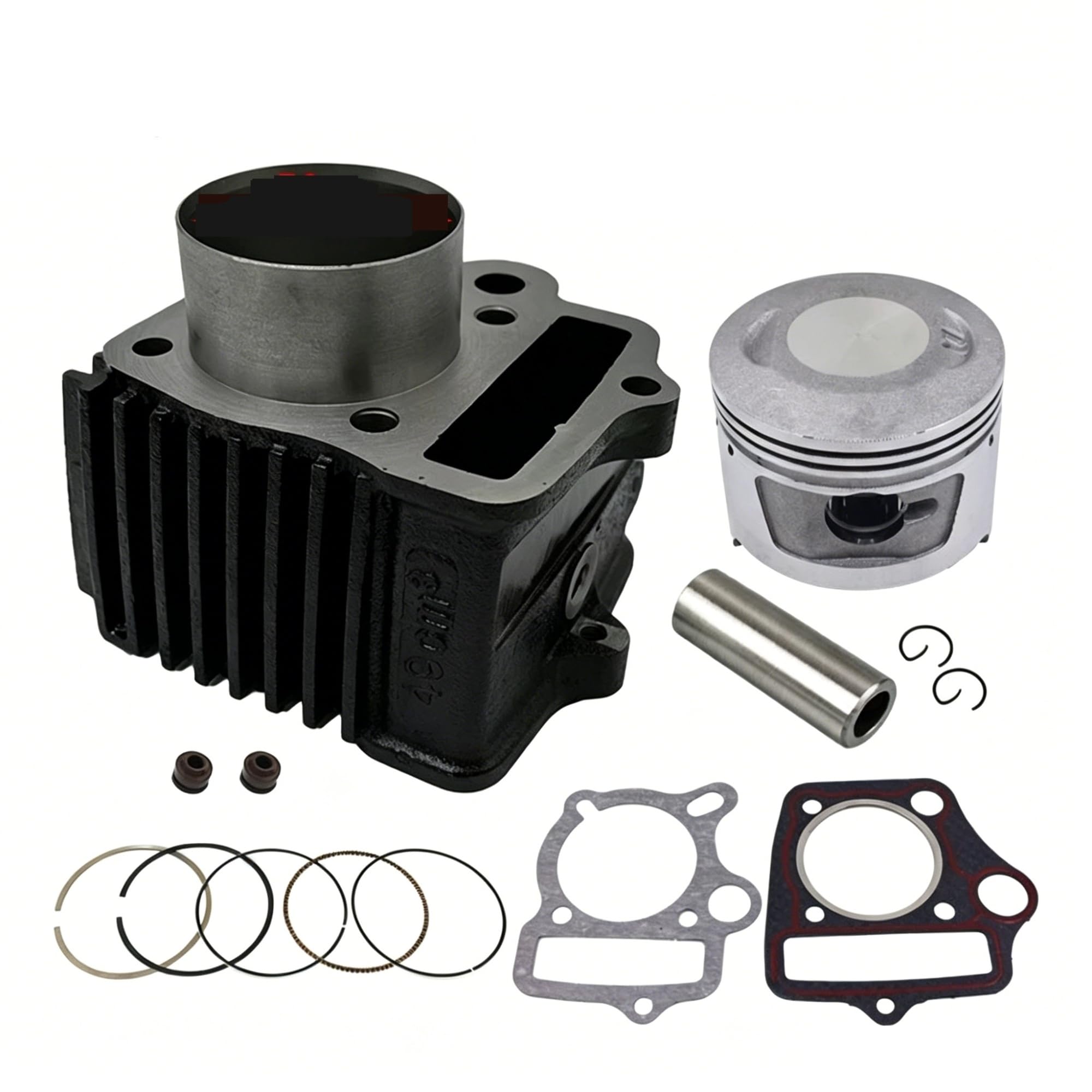 Fasce Elastiche Kit Pistone Cilindro Big Bore 50mm Per TATC70 Per CT70 C70 Per TRX70 Per CRF70 Per CRF70F Per DAX70 Per ST70 Per XR70 Da 70CC A 100cc Pistone