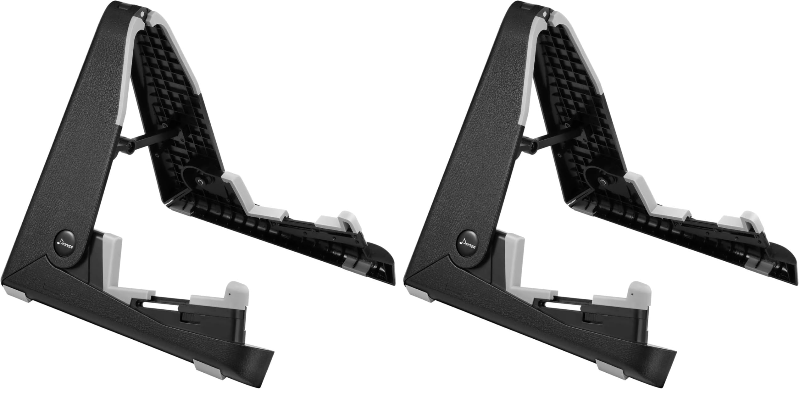 Stand porte guitare portable Donner avec coussinets silicone protecteurs