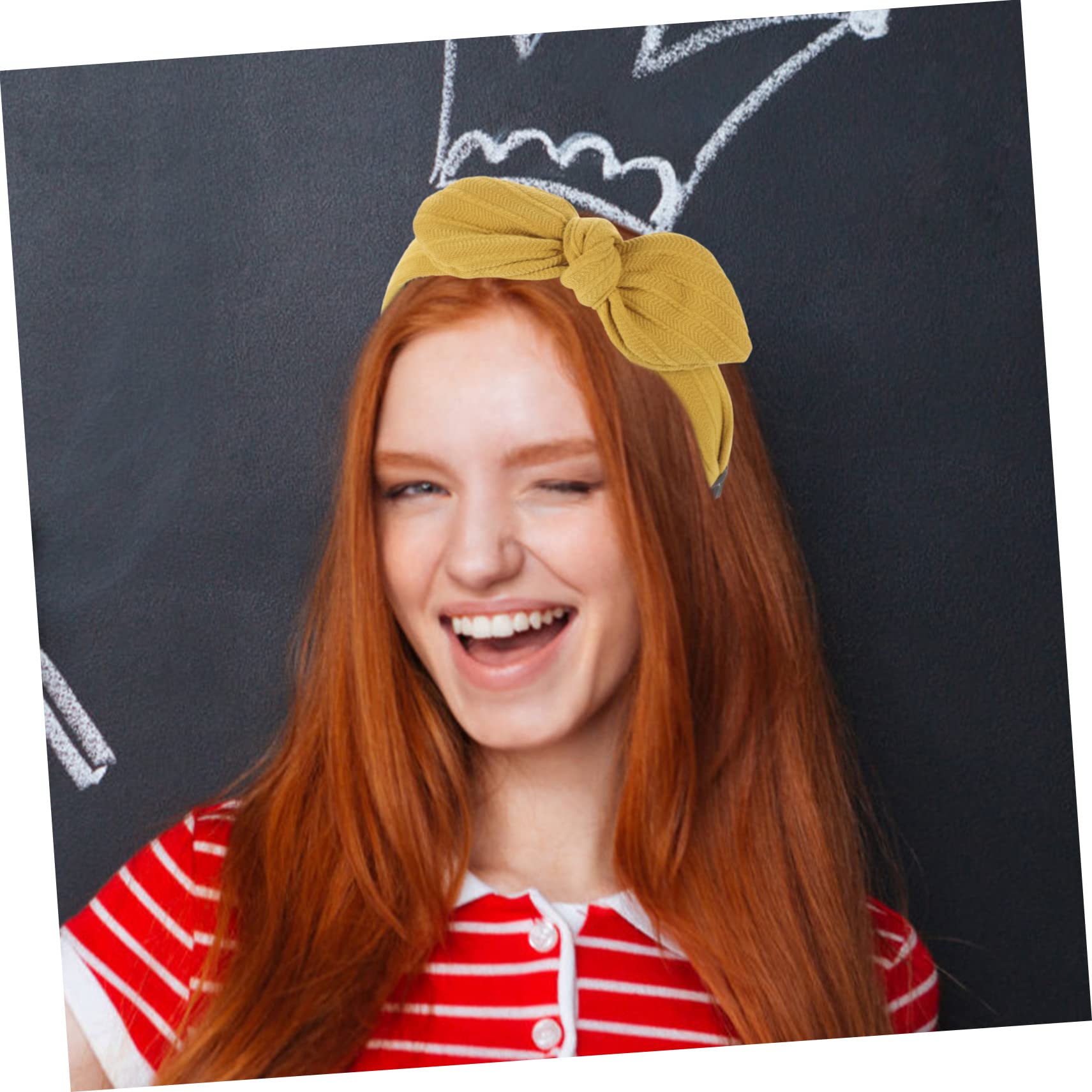 6pezzi Cerchietto a Nodo in Fascia Larga Per Capelli Da Donna Cerchietto Annodato Per Donna Adatto Per Uso Quotidiano Feste Lavoro e Scuola