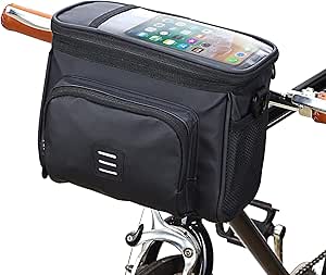 Zyren Fahrrad-Lenkertasche Wasserdicht - Mit Touchscreen-Fach Für Handy