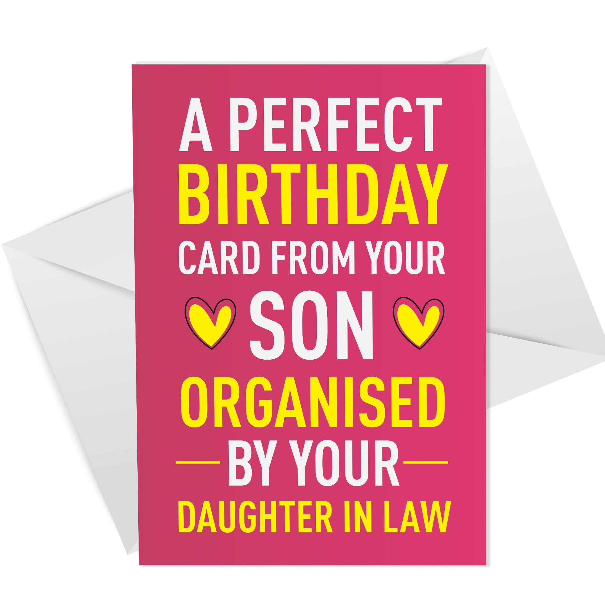 RED OCEAN Funny Birthday Card From Son Bought By Daughter In Law Hilarious Card For Mum
