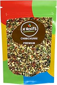 Tempero Chimichurri Natural X Roots 1kg – Blend de Especiarias e Ervas Desidratadas – Embalagem Abre e Fecha