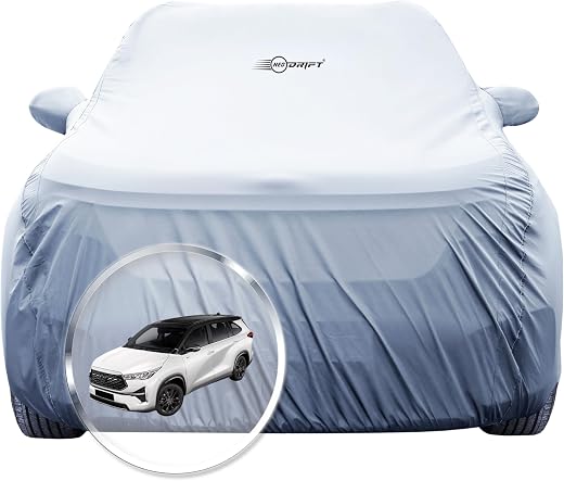 NEODRIFT 'SilverTech' Car Cover for Toyota Hyryder (100% Water-Resistant, All Weather Protection, Tailored Fit, Precision-...