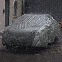 Vista 5 de XCAR Funda impermeable ultraligera para automóvil, protección para todo tipo de clima, resistente al viento y transpirable, se adapta a sedanes
