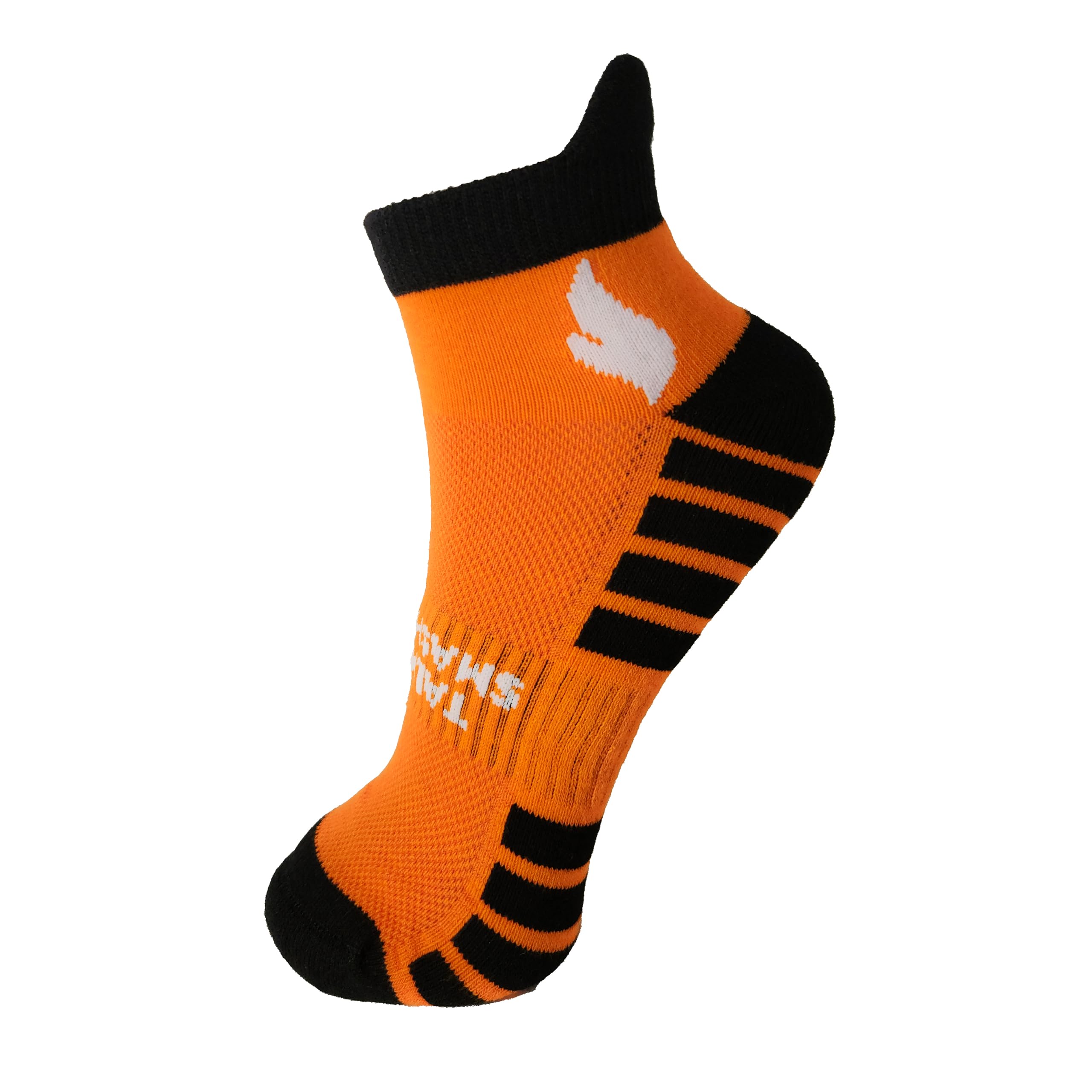 DhavSmash Zone Elite Badminton Tennis Sports Moisture Wicking Seamless Breathable Mesh Ventilation Arch Support Inspirational Snug Fit Socks Gym Accessories Recycled Men Women