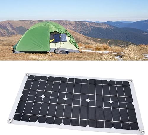 Miniatura 8 de Panel solar IP65 de 40 W, placa de carga de emergencia USB de 5 V 3 A con tasa de conversión de 23 a 24 %, sin función de almacenamiento de energía,