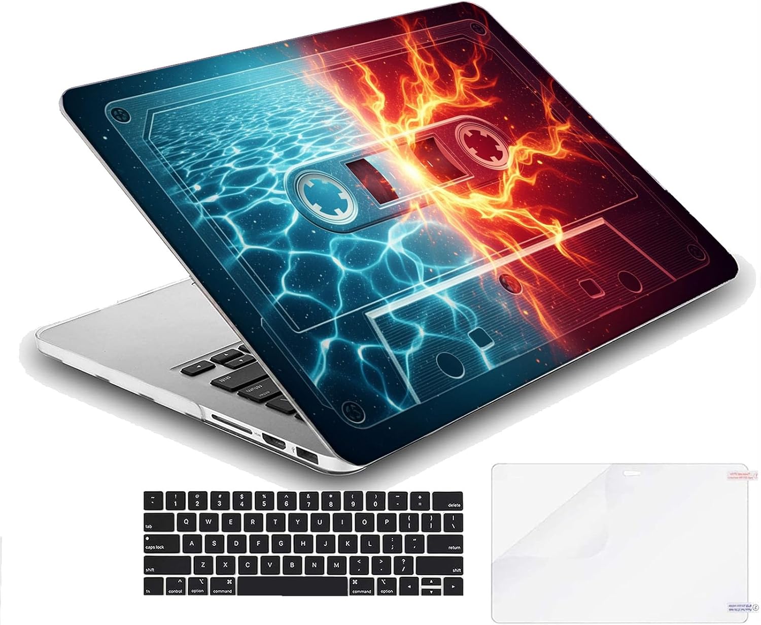 Compatible with MacBook Neo 13-inch, Hard Shell Case with Keyboard Cover and Screen Protector (A3404 A18 Pro chip, 2026 Release) - Cassett MC22215