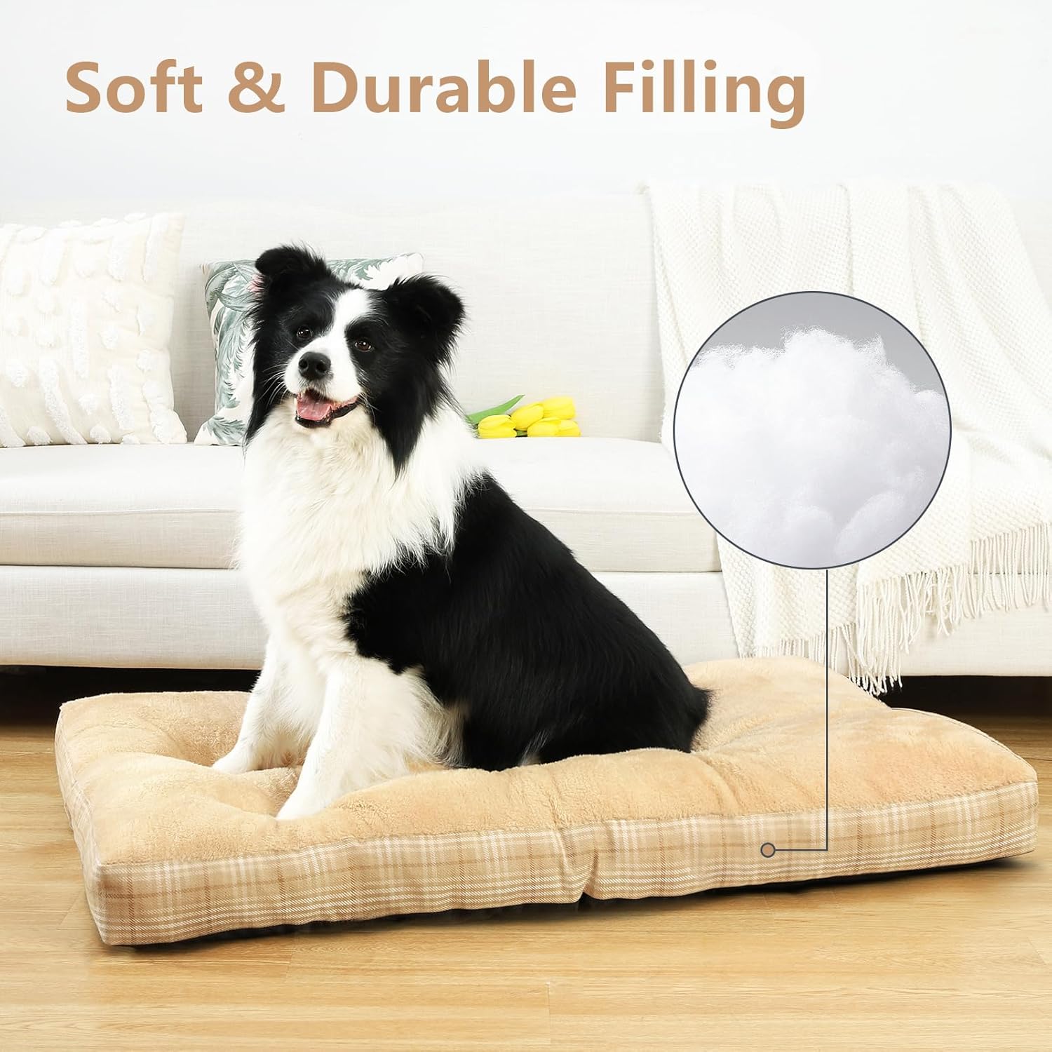 Discover Comfort: MIHIKK Washable Dog Bed Review for Large Dogs