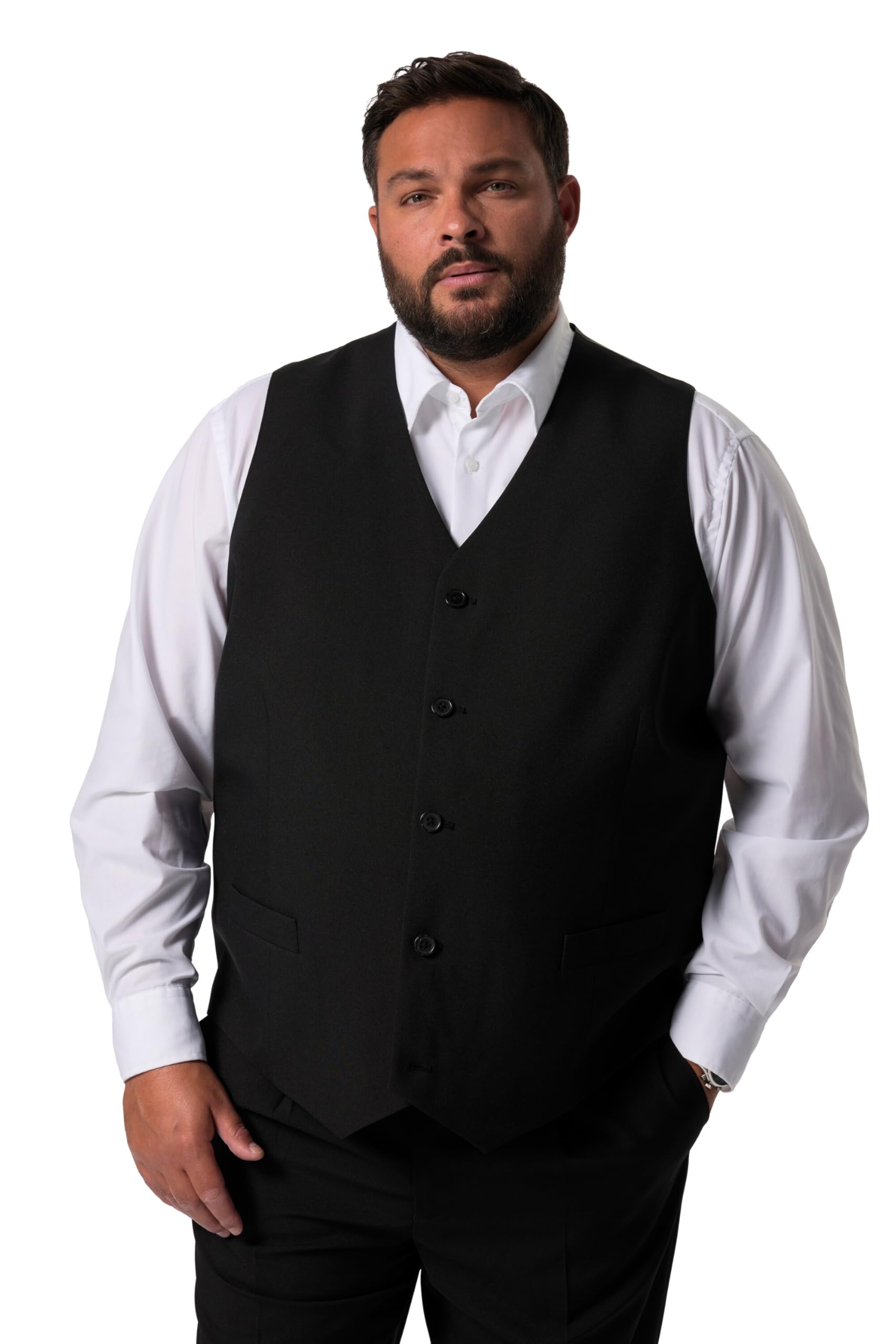 Men Plus Herren große Größen Übergrößen Menswear L-8XL Weste, Business, Baukasten, Porto 835067