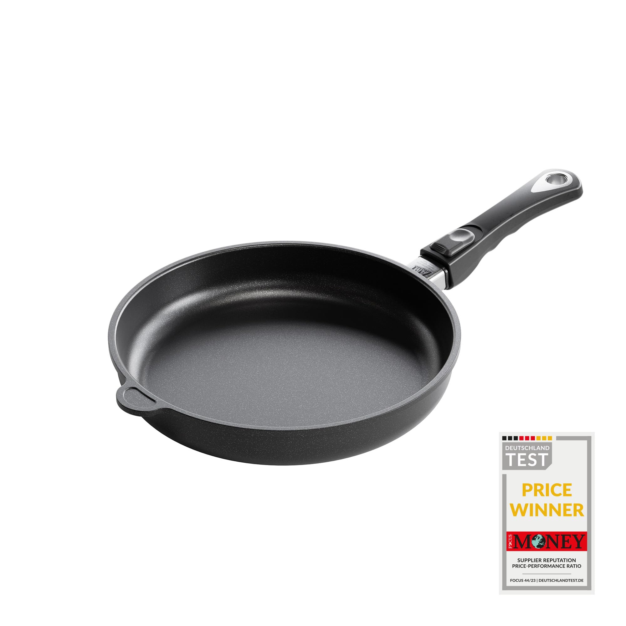 AMT Gastroguss The World S Frying pan Non-Induction Diameter 28 cm Height 5 cm cast Aluminium Aluminium Lotan