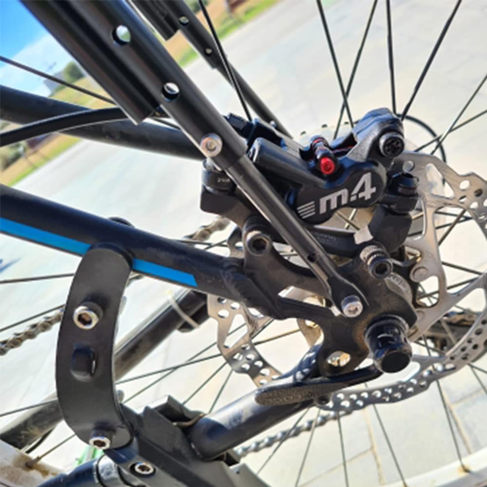 Leve freno per bici in lega di alluminio ad alta resistenza per bici da strada Fix Track Bikes con Multi Bike e installazione senza sforzo