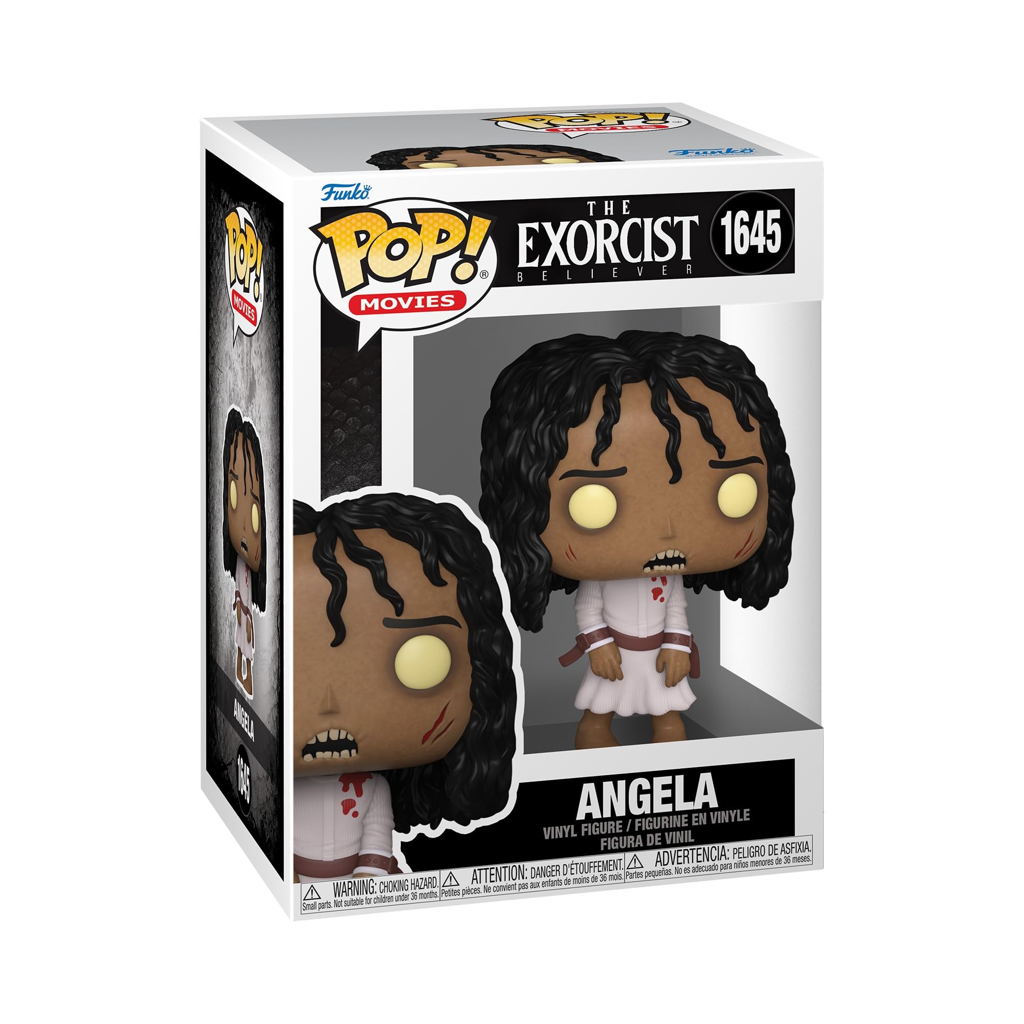 Funko Pop! Movies: The Exorcist - Angela - (Possessed) - The Exorcist Believer - Figura In Vinile Da Collezione - Idea Regalo - Merchandising Ufficiale - Giocattoli Per Bambini E Adulti - Movies Fans-image