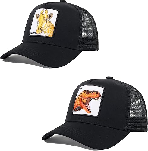 Gorra de béisbol bordada ajustable para hombre, gorra de béisbol bordada con malla transpirable, parche cuadrado, gorras para mujer