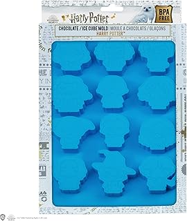 Cinereplicas - Harry Potter - Moule à glaçon ou Chocolat en Silicone - Licence Officielle - Personnages Kawaii