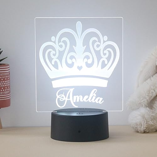 Zanuby Luz nocturna personalizada para niños y niñas, regalos únicos de luz nocturna con nombre personalizado para niños y niñas, regalos