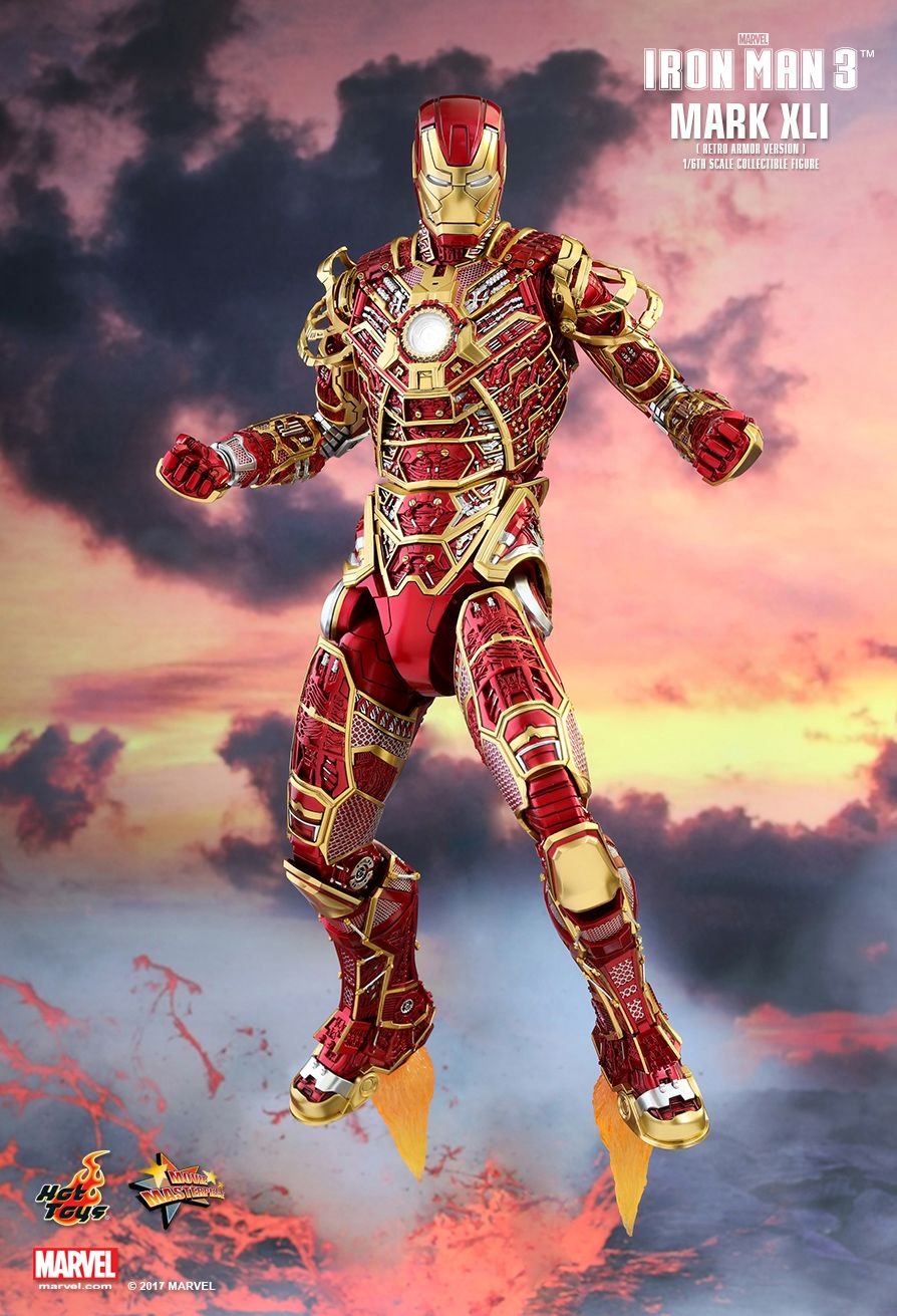 Amazon.com: Hot Toys HT902963 Marvel Iron Man Mark XLI “ Bones