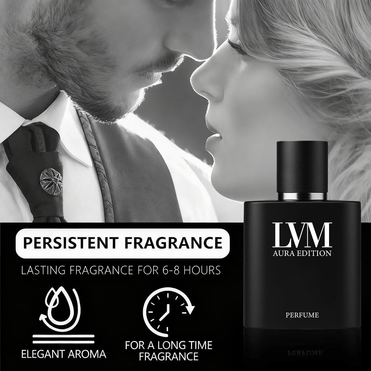 50ML LVM AURA Cologne For Men, Pheromone Perfume For Men, Enhance Attraction, Fresh Woody Fragrance, Long-Lasting, A Truly Pheromone Cologne Designed Specifically For Canadian Men - Image 4