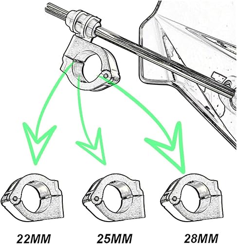 Miniatura 2 de Parabrisas para Kawasaki Z250 para Z40 Z650 para Z750 Z800 para Z900 Z1000 para Z650RS para Z900RS universal motocicleta parabrisas parabrisas