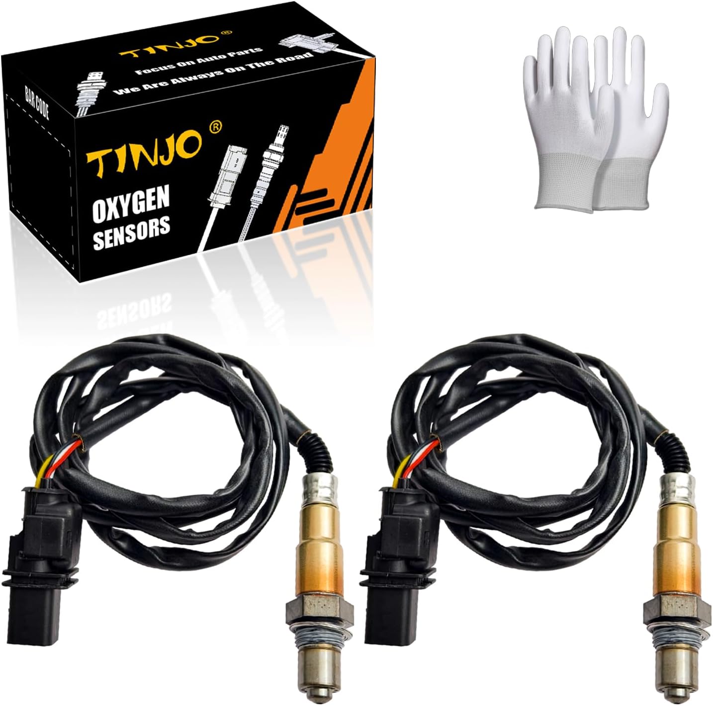 2pc Upstream O2 Oxygen Sensor Fit for BMW 128i 323i 325i 328i 330i 525i 528i 528xi 530i 530xi X3 xDrive28i xDrive30i xDrive30i X5 Z4, Replaces OE# 11787558073 11787540166 11787540167 2345138 2345137