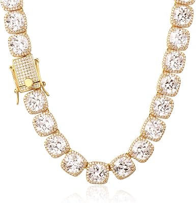TRIPOD JEWELRY 10mm Tennis Choker 