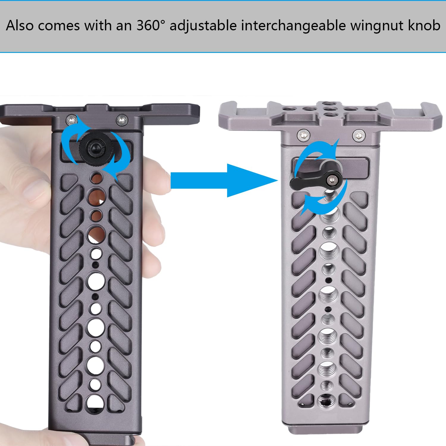 NICEYRIG Regulowany stojak podłogowy na tablet do iPada Mini Air Pro Surface do 12,9cal adapter do montażu statywu z 2 zimnymi stopkami, śruba 1/4