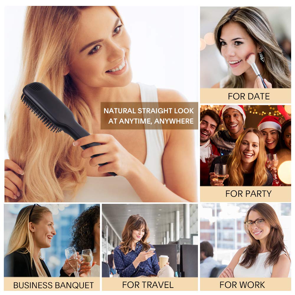 Top 15 Straightening Brushes for Black Hair Look Perfect Everyday