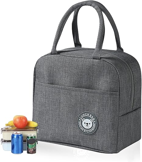 Bustlwor 2er Set Isolierte Lunchtaschen - Wasserdichte Kühltasche Für Picknick & Büro