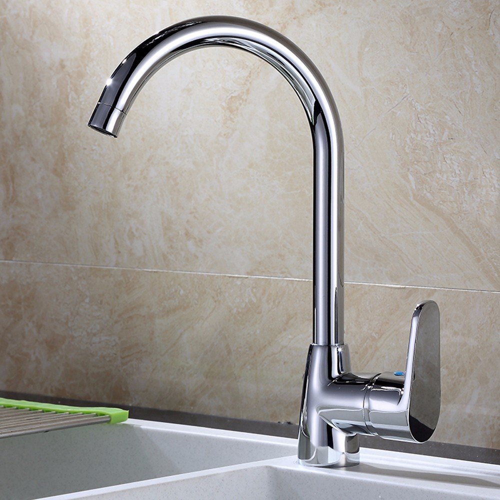 Copper kitchen faucet sink hot and cold faucet sink rotatable faucet