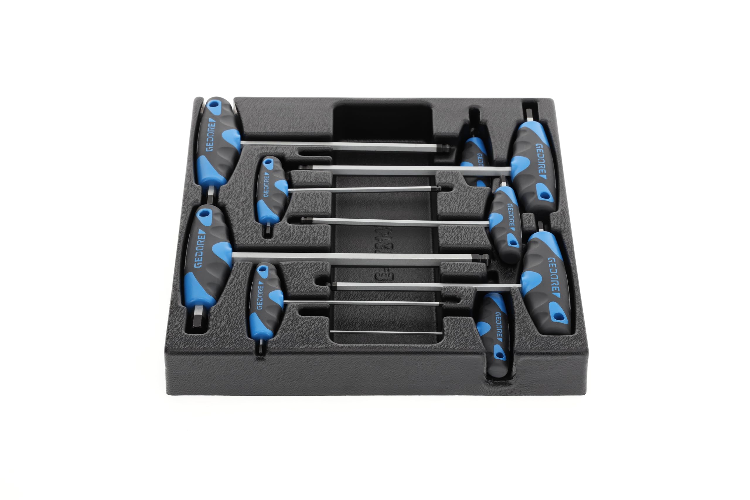 Gedore 1500 ES-DT 2142 - Juego de llaves allen con mango