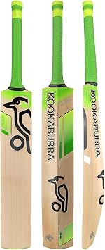 Kookaburra Kahuna 2.1 Cricket Bat, Short Handle, Lime
