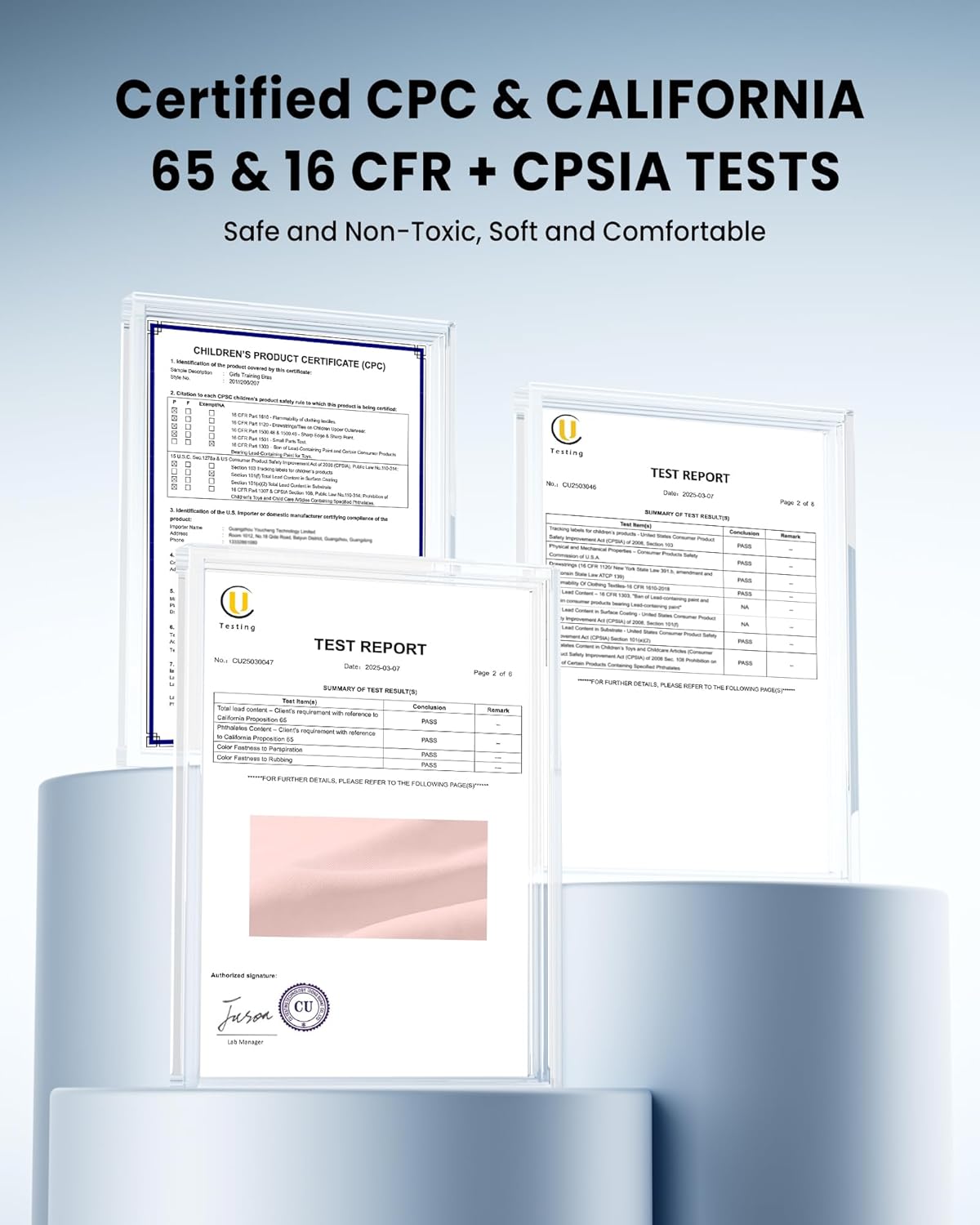 Girls Soft First Bra with Natural Fit, Training Bras for Girls 7-8, 8-10, 10-12 Cami with Double-Layer Lined Fabric - Image 6