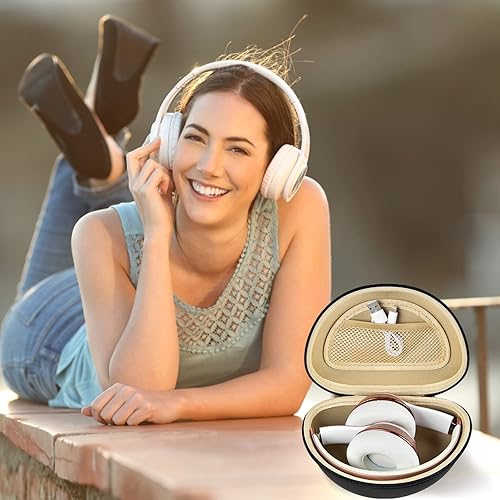 Vista 57 de Funda para auriculares compatible con Beats Solo 4, Studio Pro x Kim Kardashian, Solo3, Studio3, Solo2, Solo Pro, auriculares Bluetooth en la oreja
