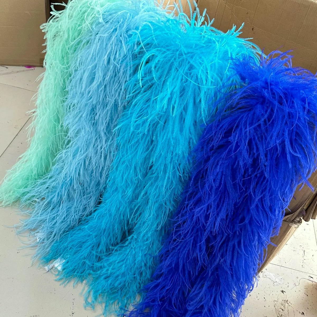Brocante Marabou Boa Grijs 7 meter | Struisvogelveren & Pauwenveren Brocante Marabou Boa Grijs 7 meter | Struisvogelveren & Pauwenveren