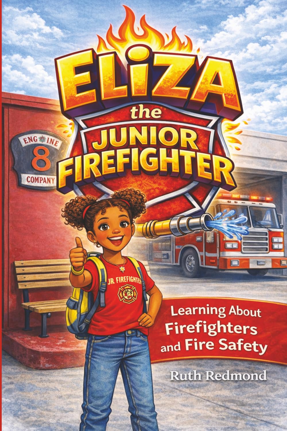 Eliza the Junior Firefighter: Learning About Firefighters and Fire Safety