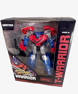 Gepettoys T-Warrior Metal Gövde Dönüşebilen Robot 