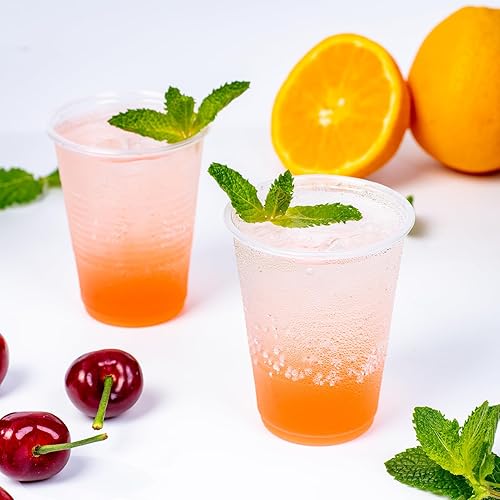 Miniatura 5 de JOLLY CHEF Paquete de 300 vasos de plástico transparente de 7 onzas, vasos desechables de 7 onzas para fiestas, picnics, barbacoas, viajes y eventos
