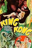 Laminated King Kong 1933 RKO Studio Retro Vintage Classic Hollywood Film Giant Ape Monkey Kaiju Horror Movie Poster - Fay Wray - Dry Erase Wall Art 16x24