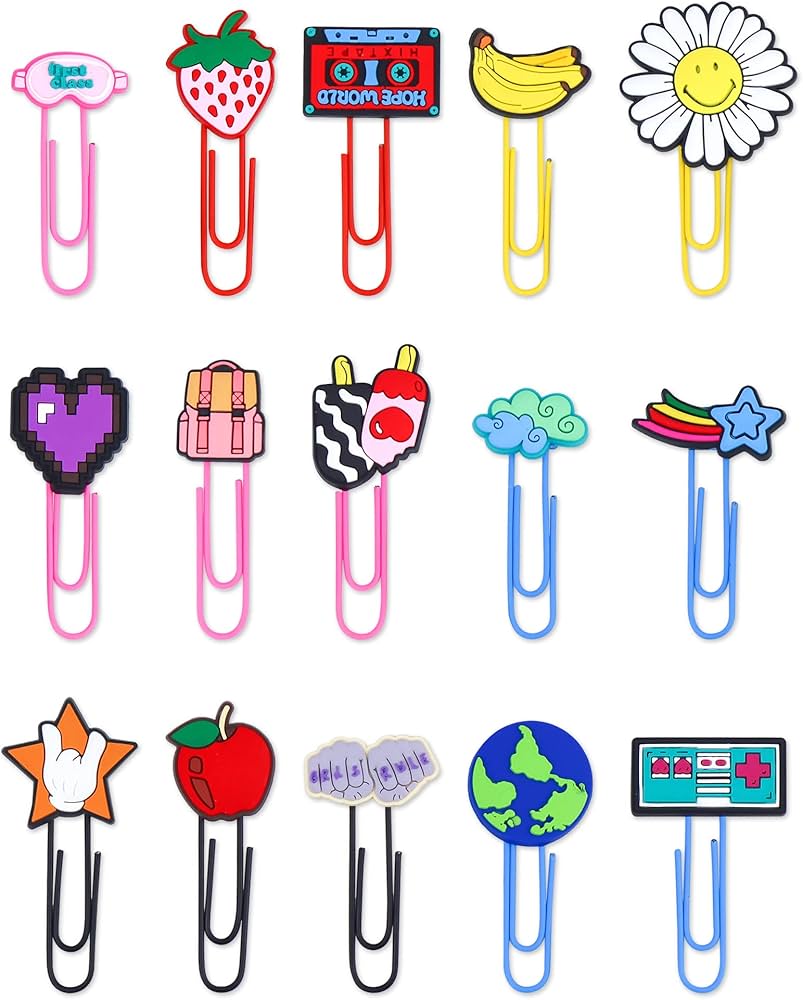 arte de clip de escritorio de escuela organizada